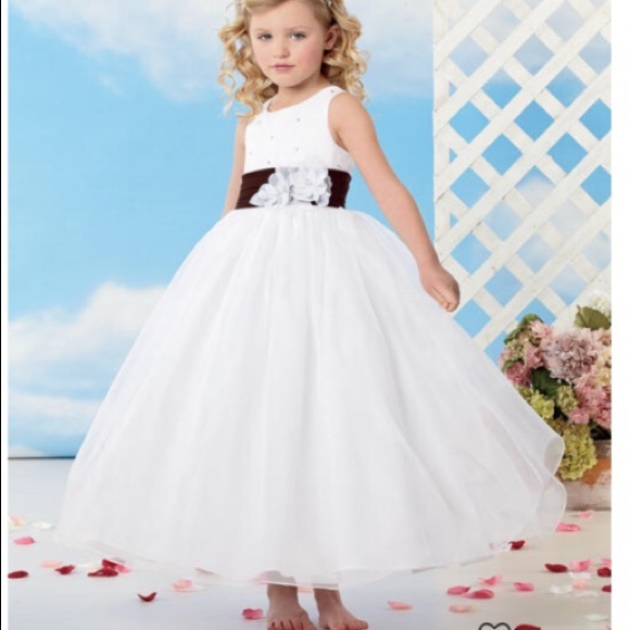 Jordan’s Flower girl/Pageant Floor Length Dress - Picture 1 of 7